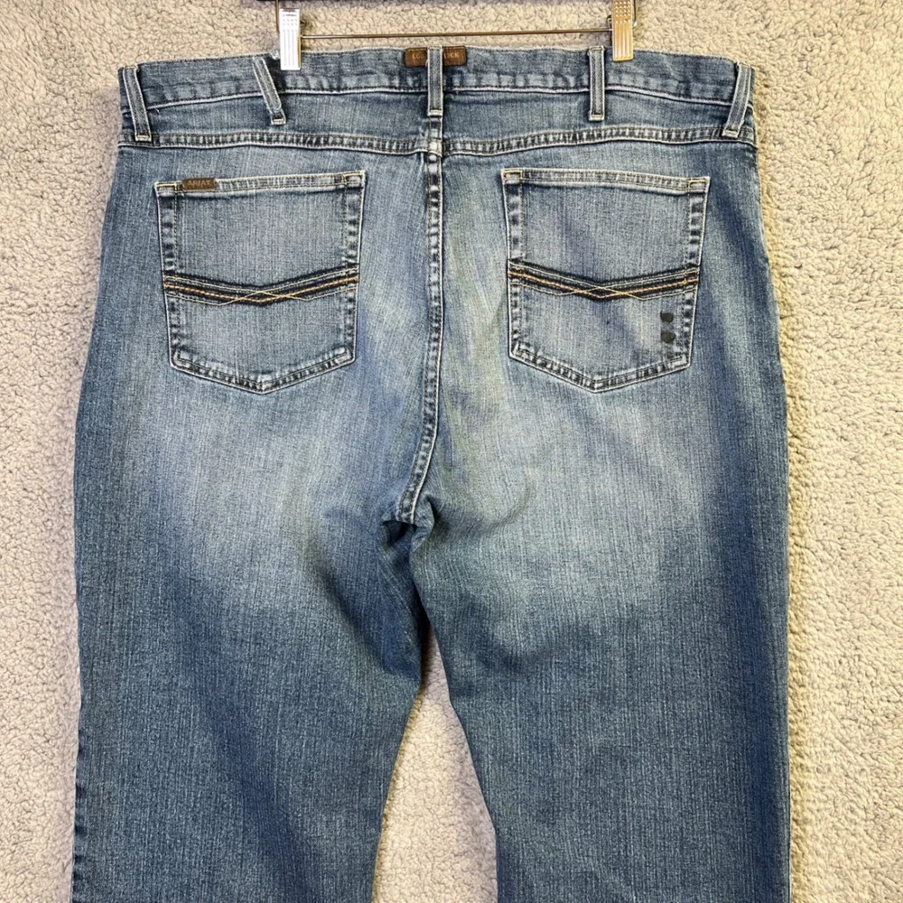 Ariat Legacy M4 Jeans Men 42x32 Blue Denim Medium Wash Relaxed Boot Cut Kilroy